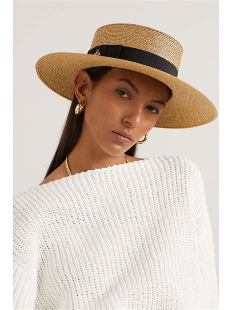 gucci summer hats|gucci neck tie straw hat.